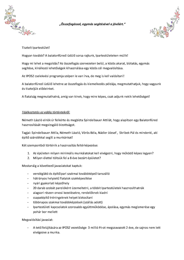Összefogás Oldal 1